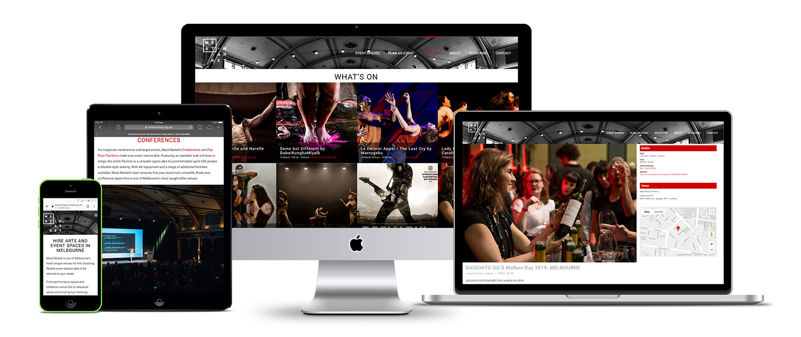 Inspired Marketing Services, Meat Market Website Design & Development